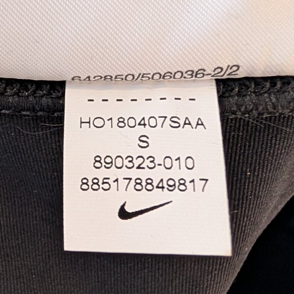 NWT Women's Black Nike Dri-Fit Power Epic Lux Run Cropped Running Tights Small - Picture 6 of 10